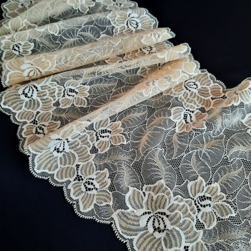 Baumwolle | Elastisch | Breite 23 cm | Geo-Spirit | 64123