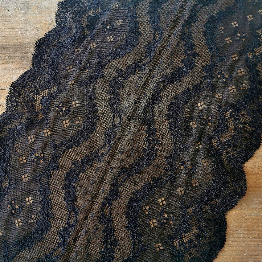 Viscose | Elastic | Width 22 cm | Floral Folies | 65216