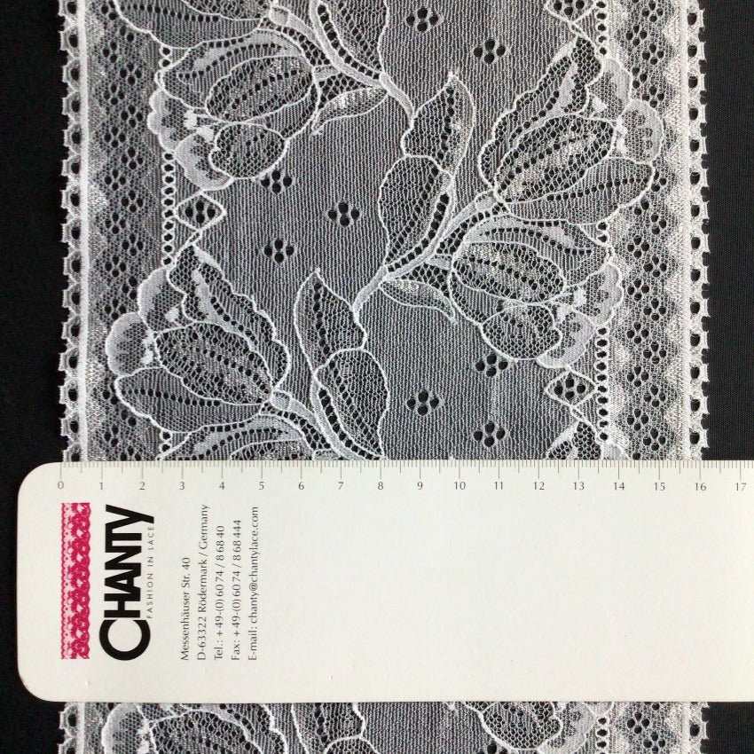 Viscose | Elastic | Width 16 cm | Shadow of Night | 65783