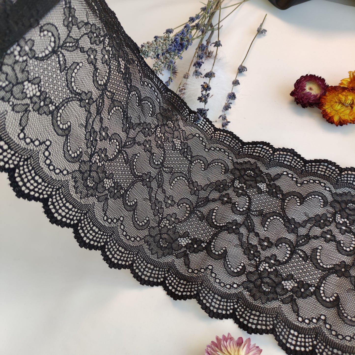 Viscose | Elastic | Width 17 cm | Fantasy Journey | 61827