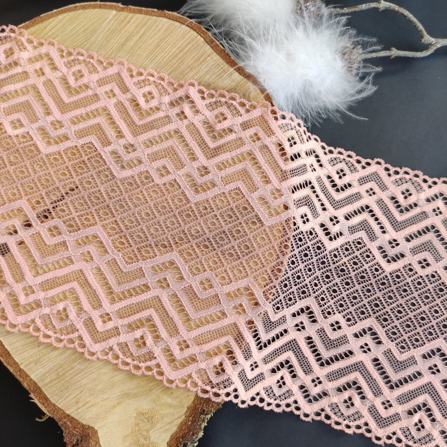 Cotton | Elastic | Width 17 cm | Art-Cafe | 61926