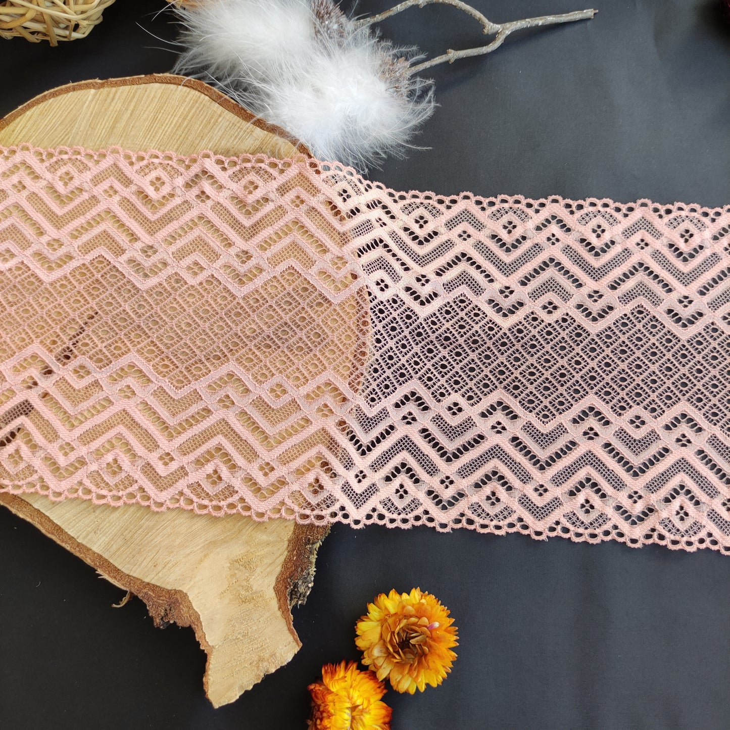 Cotton | Elastic | Width 17 cm | Art-Cafe | 61926