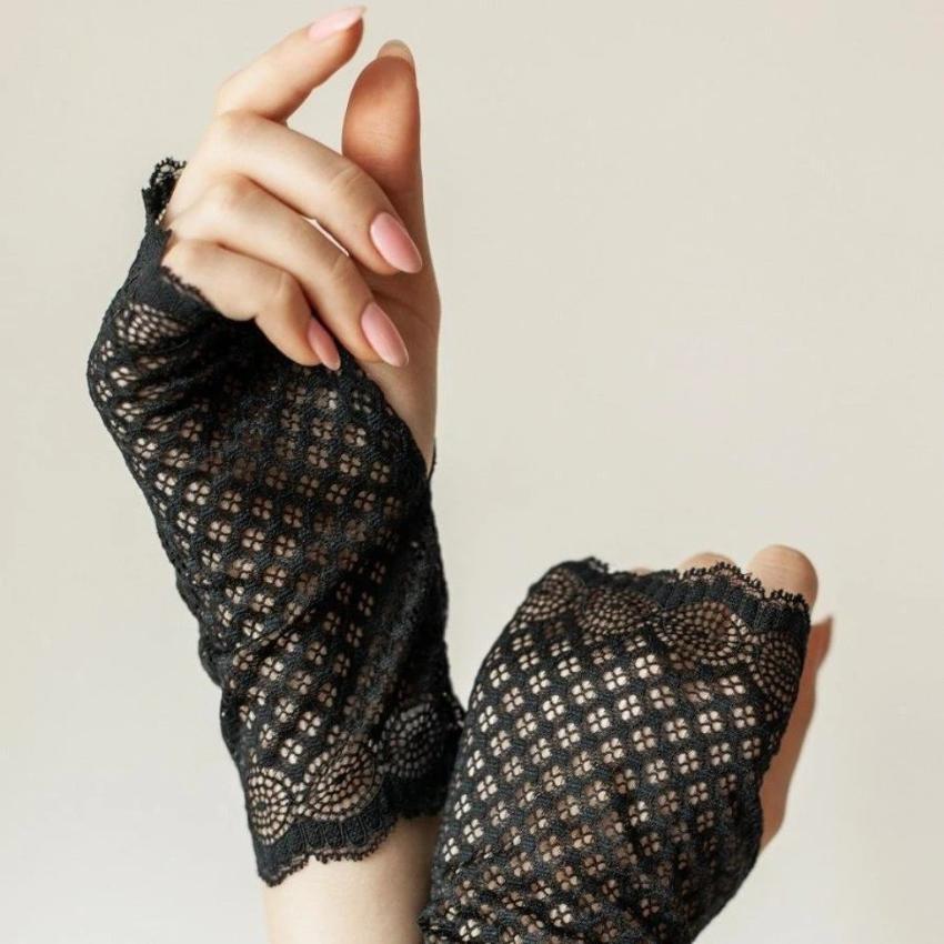 Handschuhe | Symmetric Lovers | Black | One Size