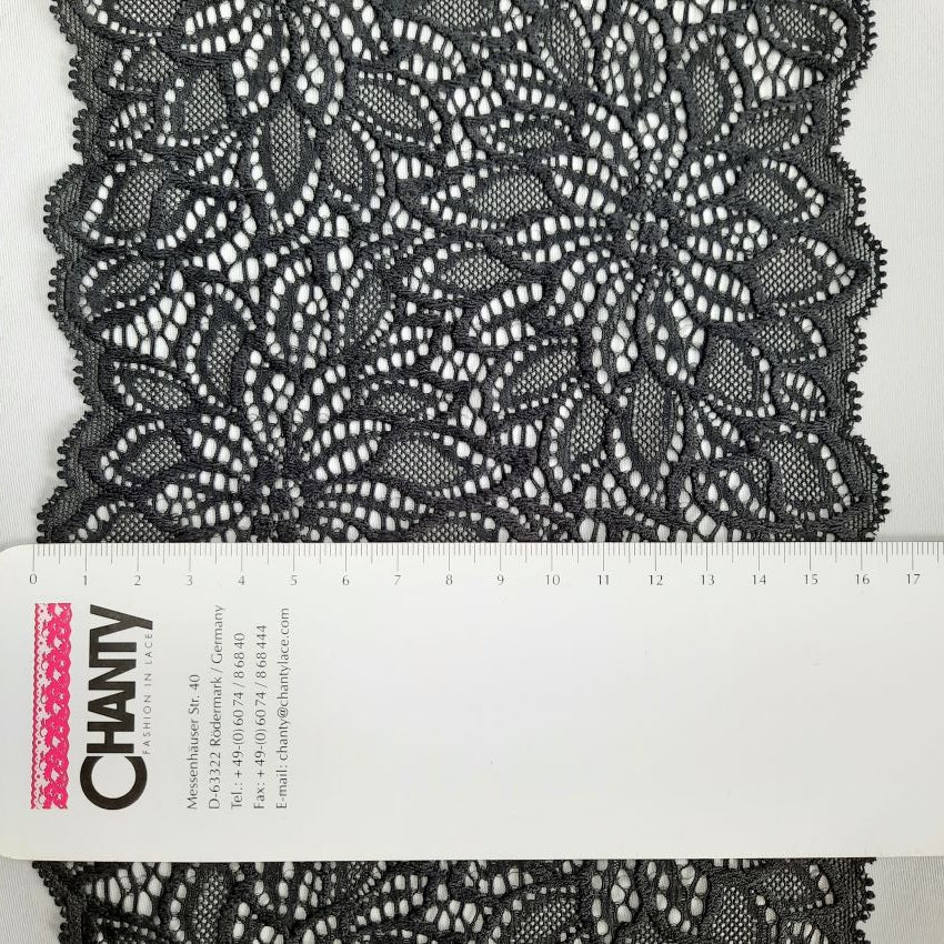 Cotton | Elastic | Width 17 cm | Decor Deluxe | S8058