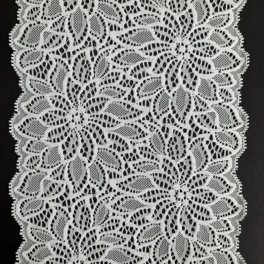 Cotton | Elastic | Width 17 cm | Decor Deluxe | S8058