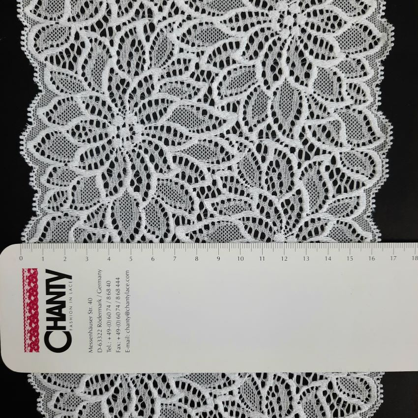 Cotton | Elastic | Width 17 cm | Decor Deluxe | S8058