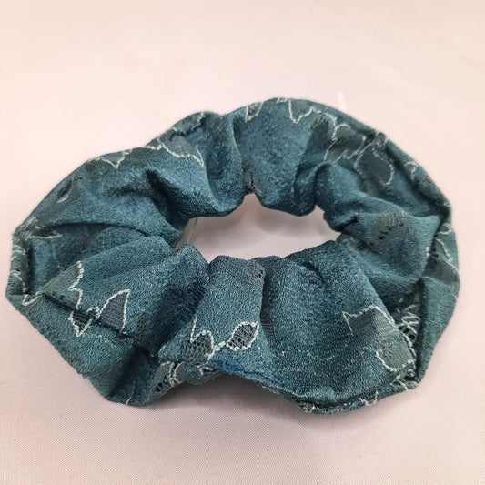 Scrunchie | Winded Leaves | Emerald